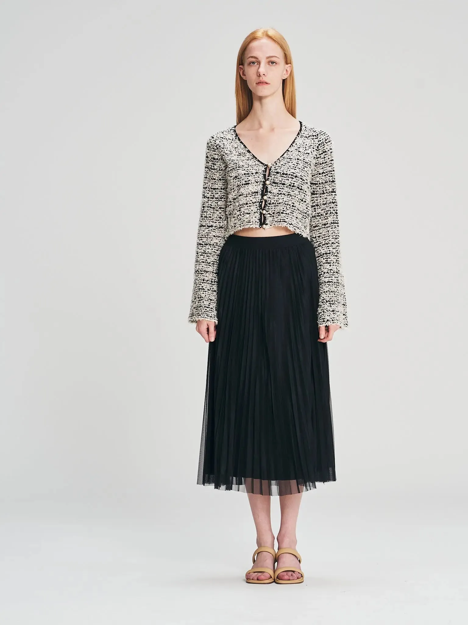 205519 Reversible Pleated Skirt