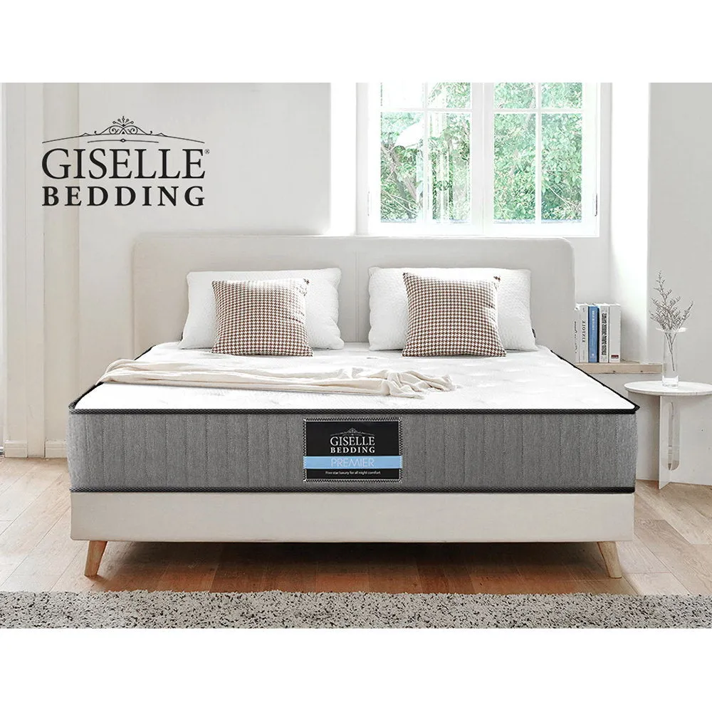 23cm Extra Firm King Mattress, Dust Mite Resistant - Giselle