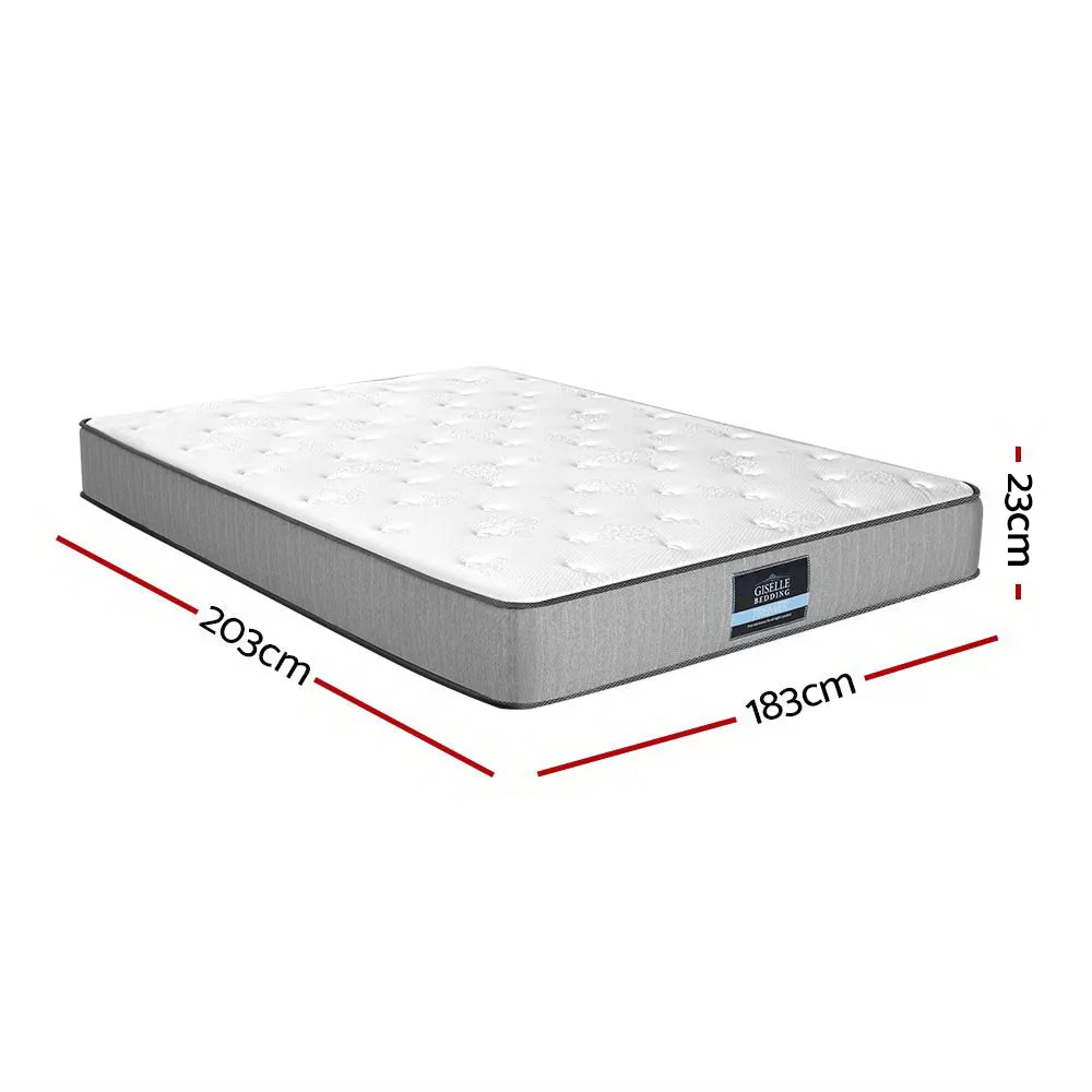 23cm Extra Firm King Mattress, Dust Mite Resistant - Giselle