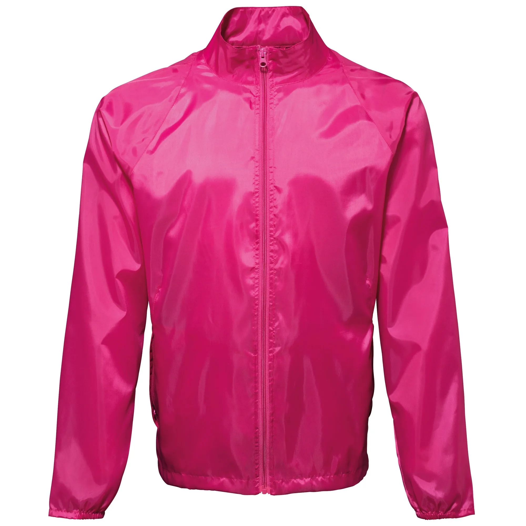 2786 Unisex Lightweight Plain Wind & Shower Resistant Jacket