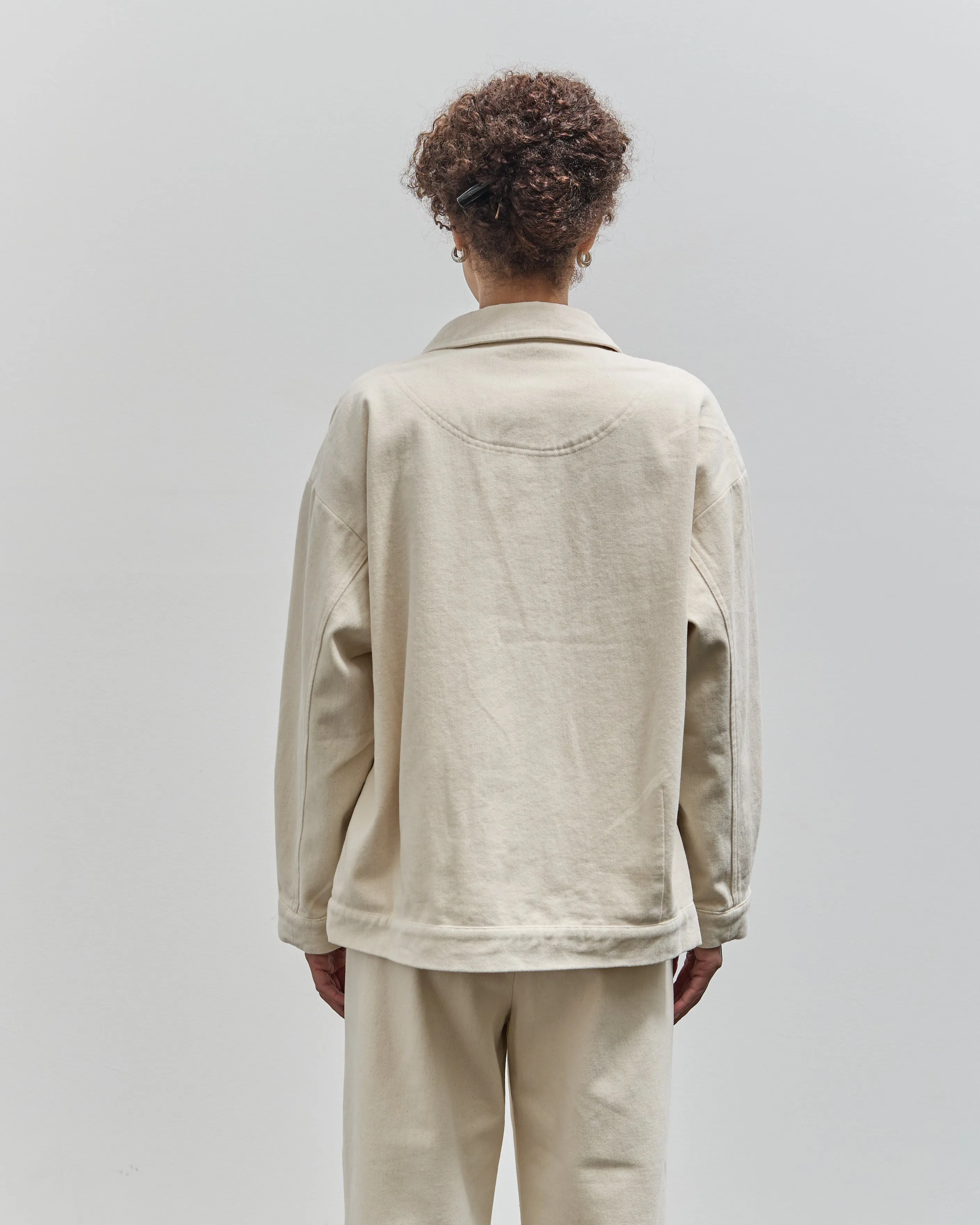 7115 Panel Pocket Shirt Jacket, Off-White Heavy Canvas