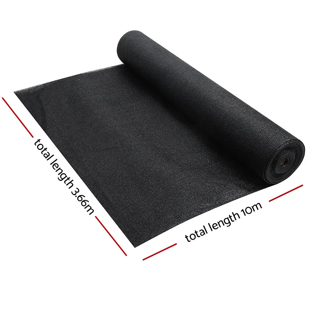 90% UV Block Shade Cloth 3.66x10m, Tear-Resistant - Instahut