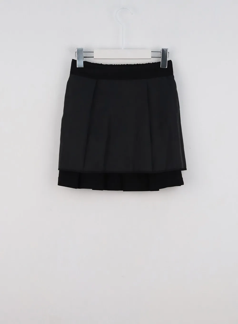 A-Line Pleated Mini Skirt OL318