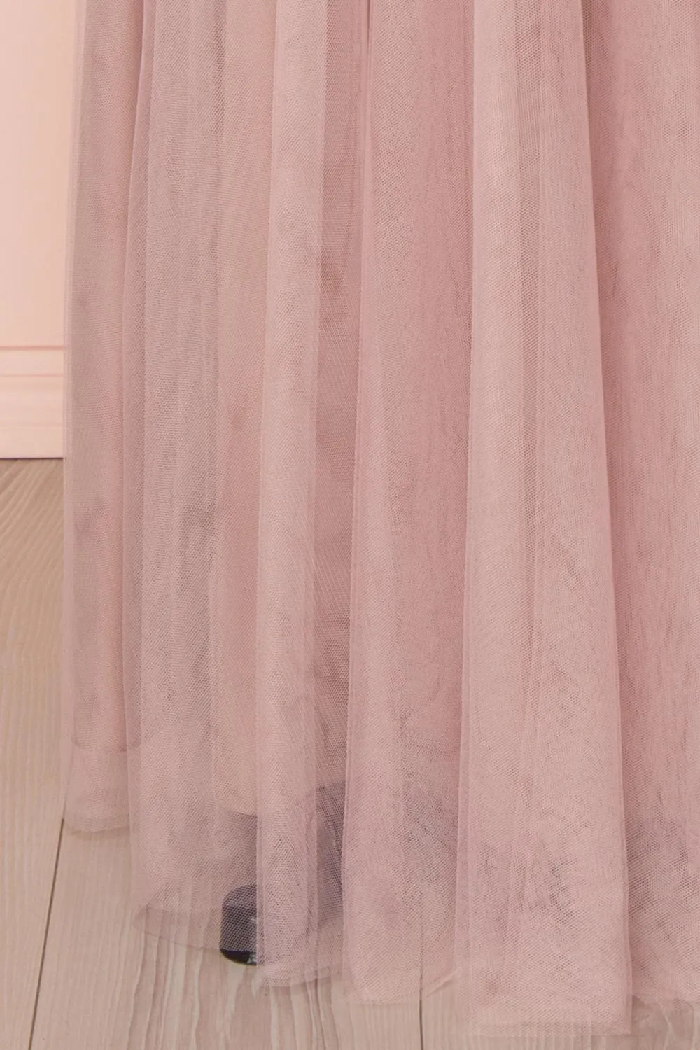 Adifa Dusty Rose | Tulle Dress