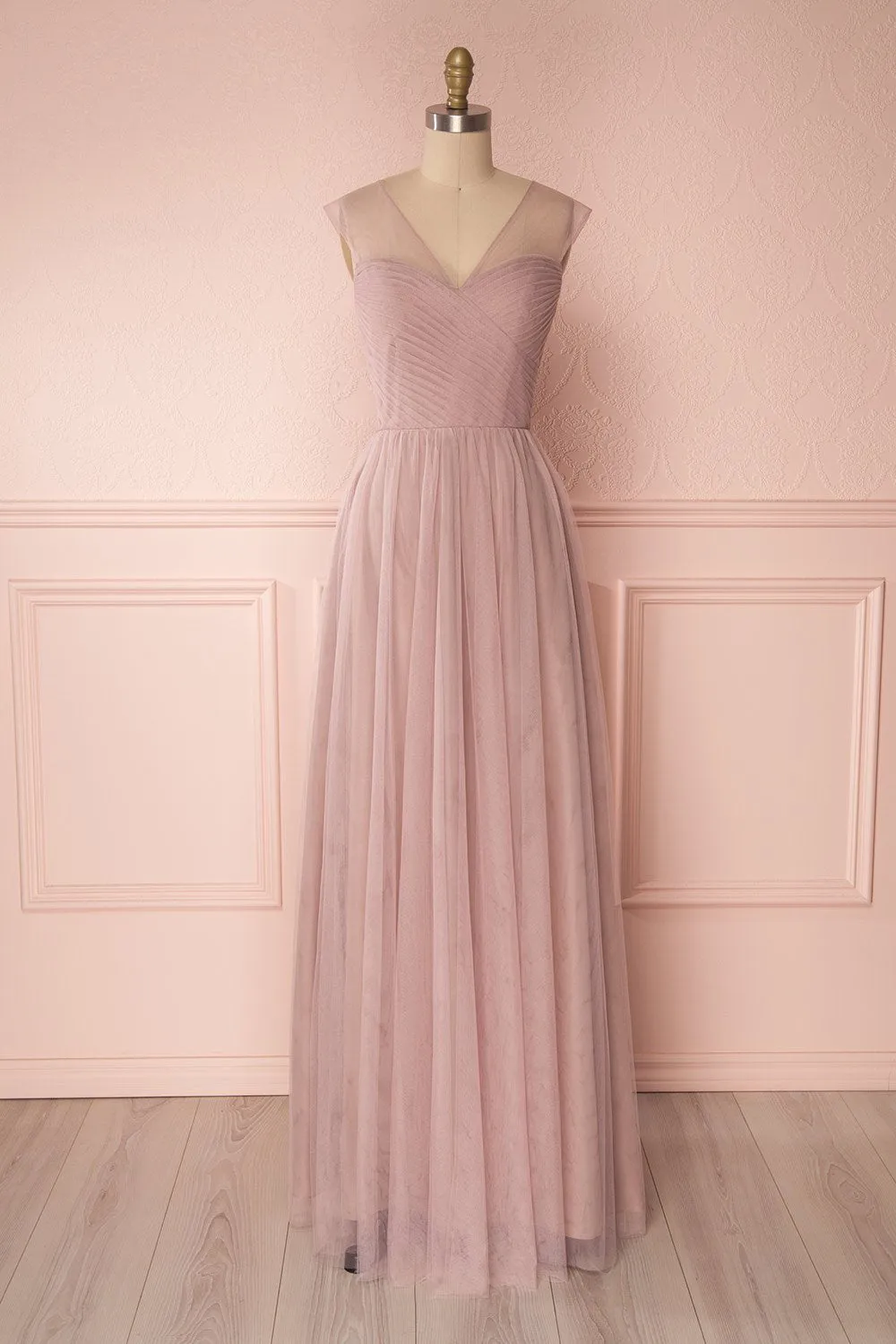 Adifa Dusty Rose | Tulle Dress