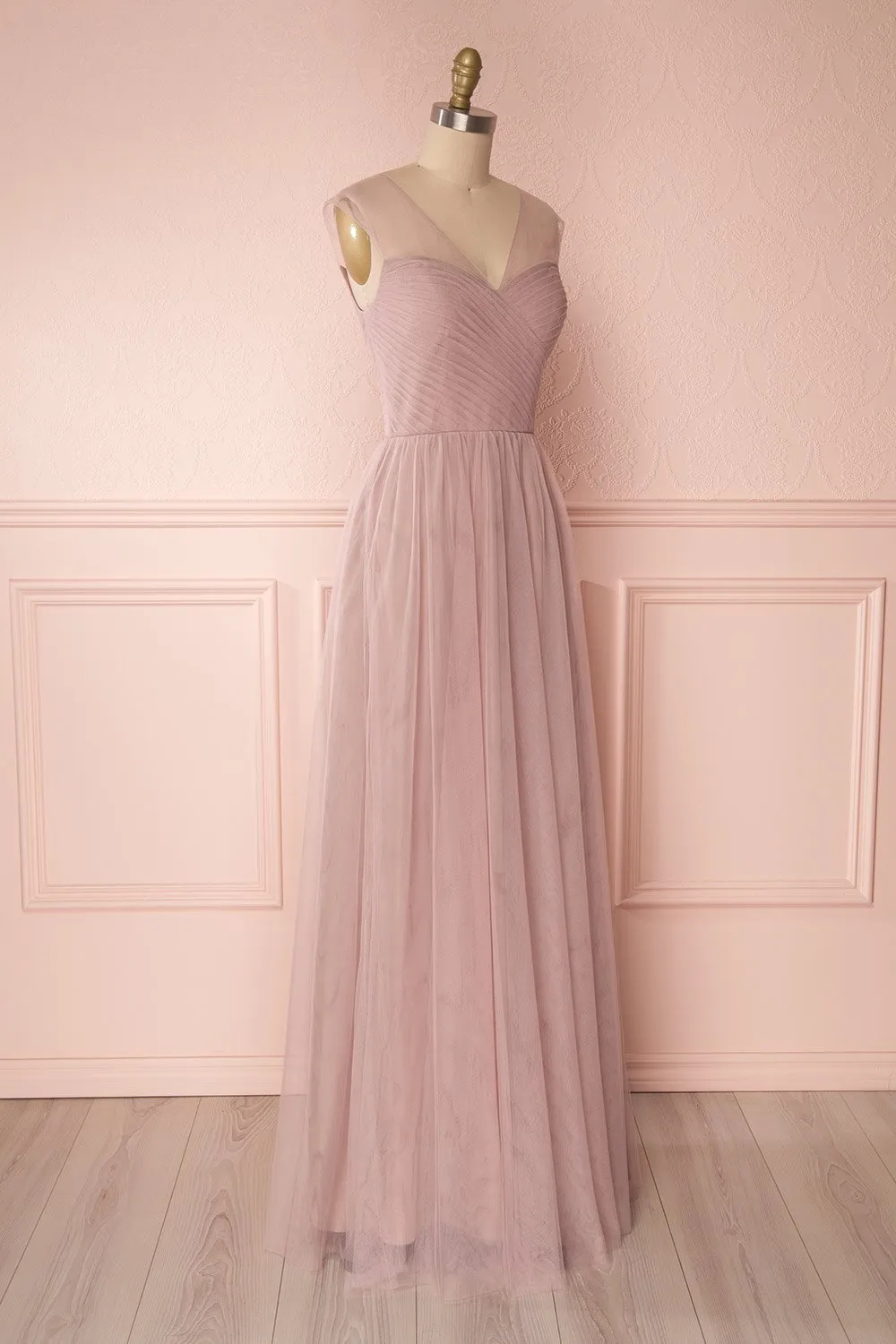 Adifa Dusty Rose | Tulle Dress