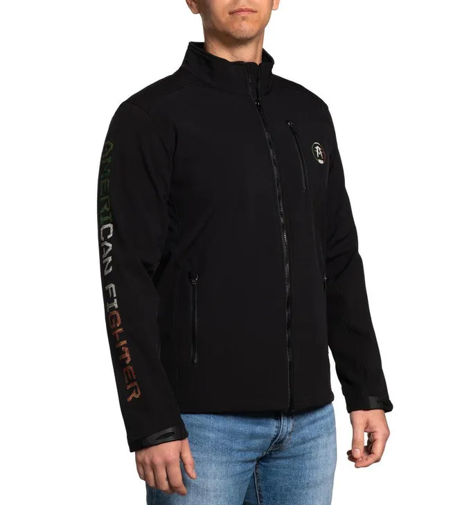 American Fighter Men's Contender Mock Jacket