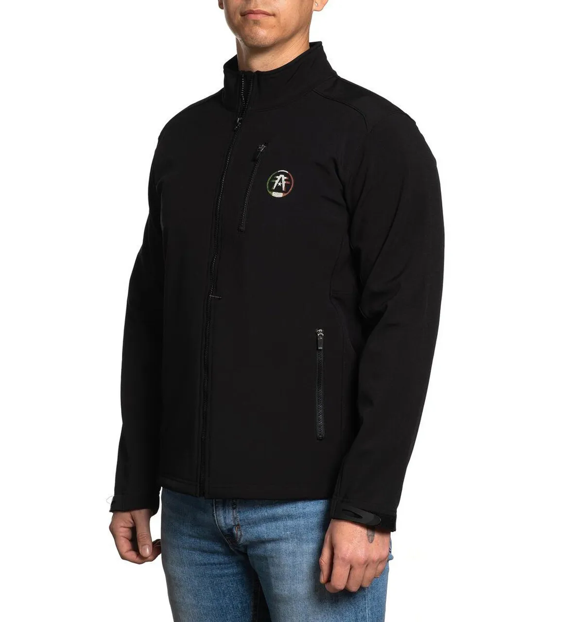 American Fighter Men's Contender Mock Jacket