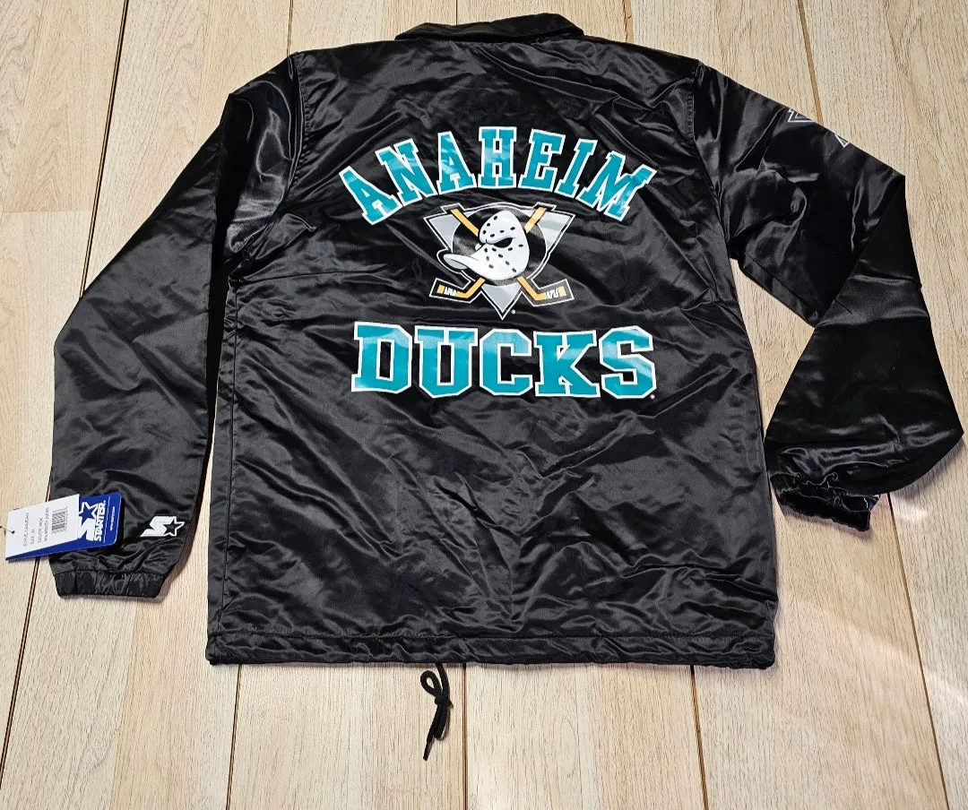 Anaheim Ducks Starter Coaches Jacket