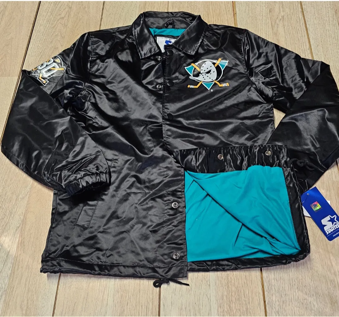 Anaheim Ducks Starter Coaches Jacket