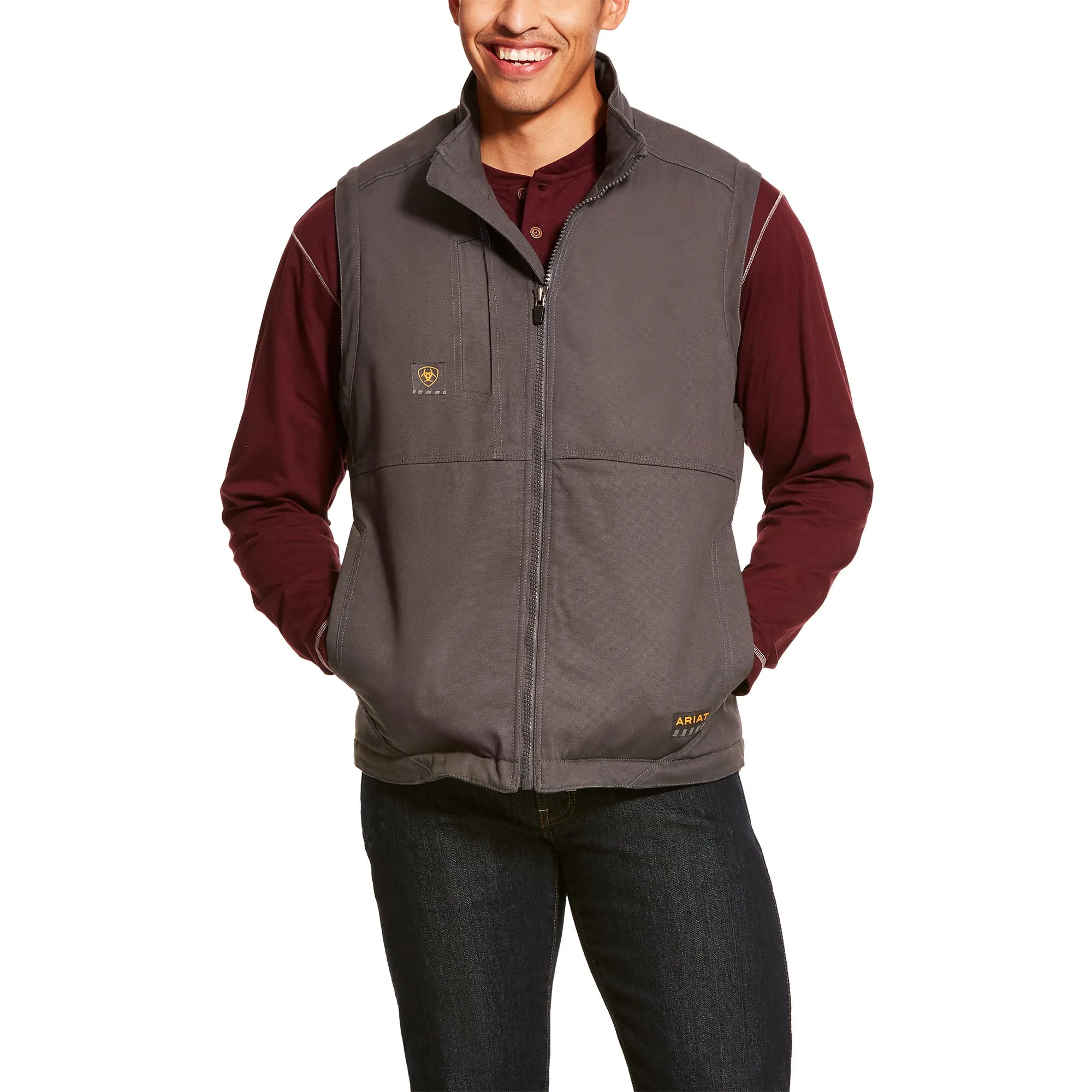 Ariat Men's Rebar DuraCanvas Vest