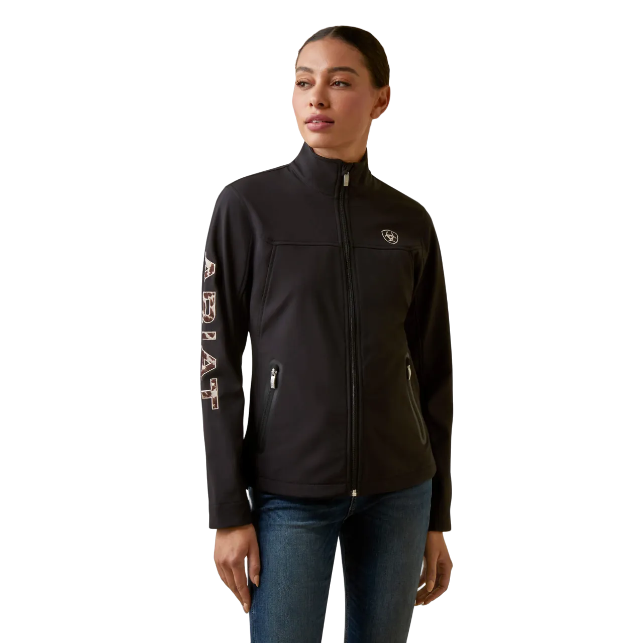 Ariat Women's Black Pony New Team Softshell Jacket