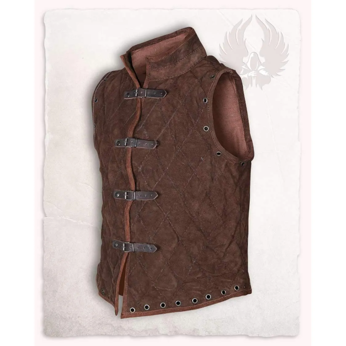 Arthur gambeson vest suede