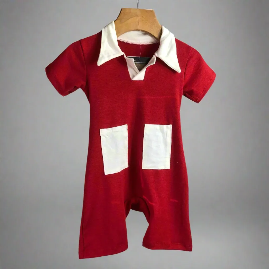 Baby Boy Short Sleeved Infant Shorts Romper| MoonEaze™