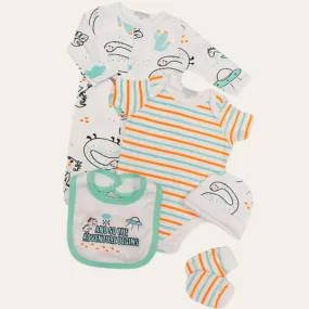 Baby Clothing Set Dinosaur Theme 'And So The Adventure Begins...'