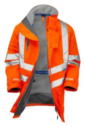 BAM Nuttall Pulsarail 7-in-1 Storm Coat - Orange