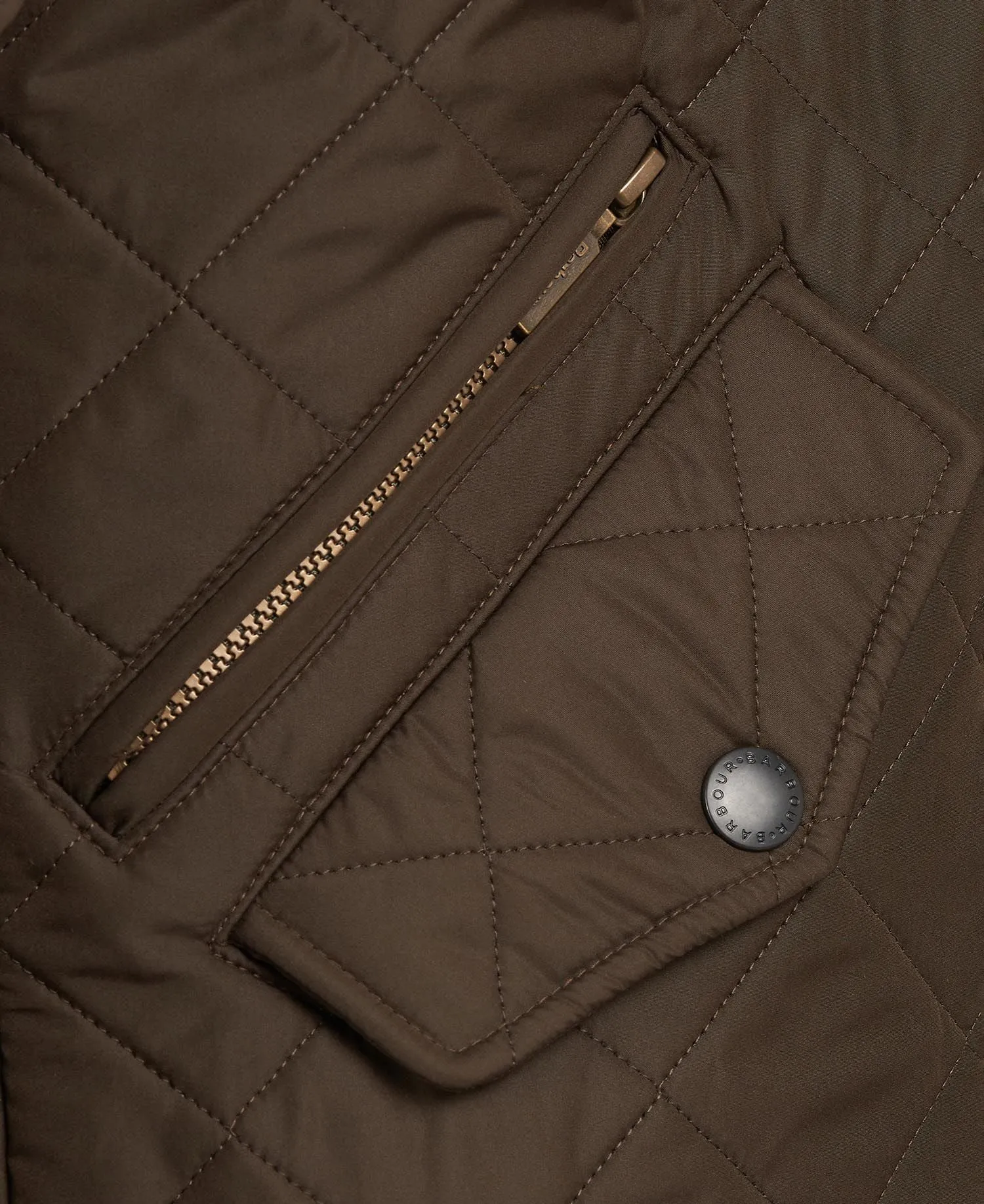 Barbour - Powell Quilted Jacket , Olive