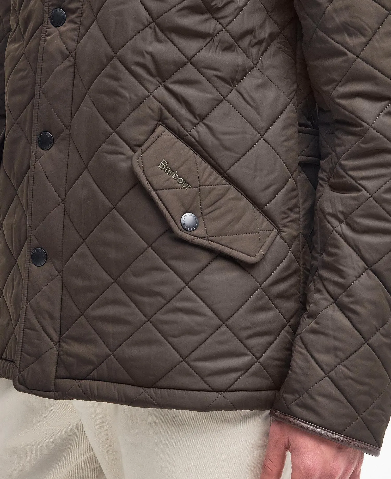 Barbour - Powell Quilted Jacket , Olive