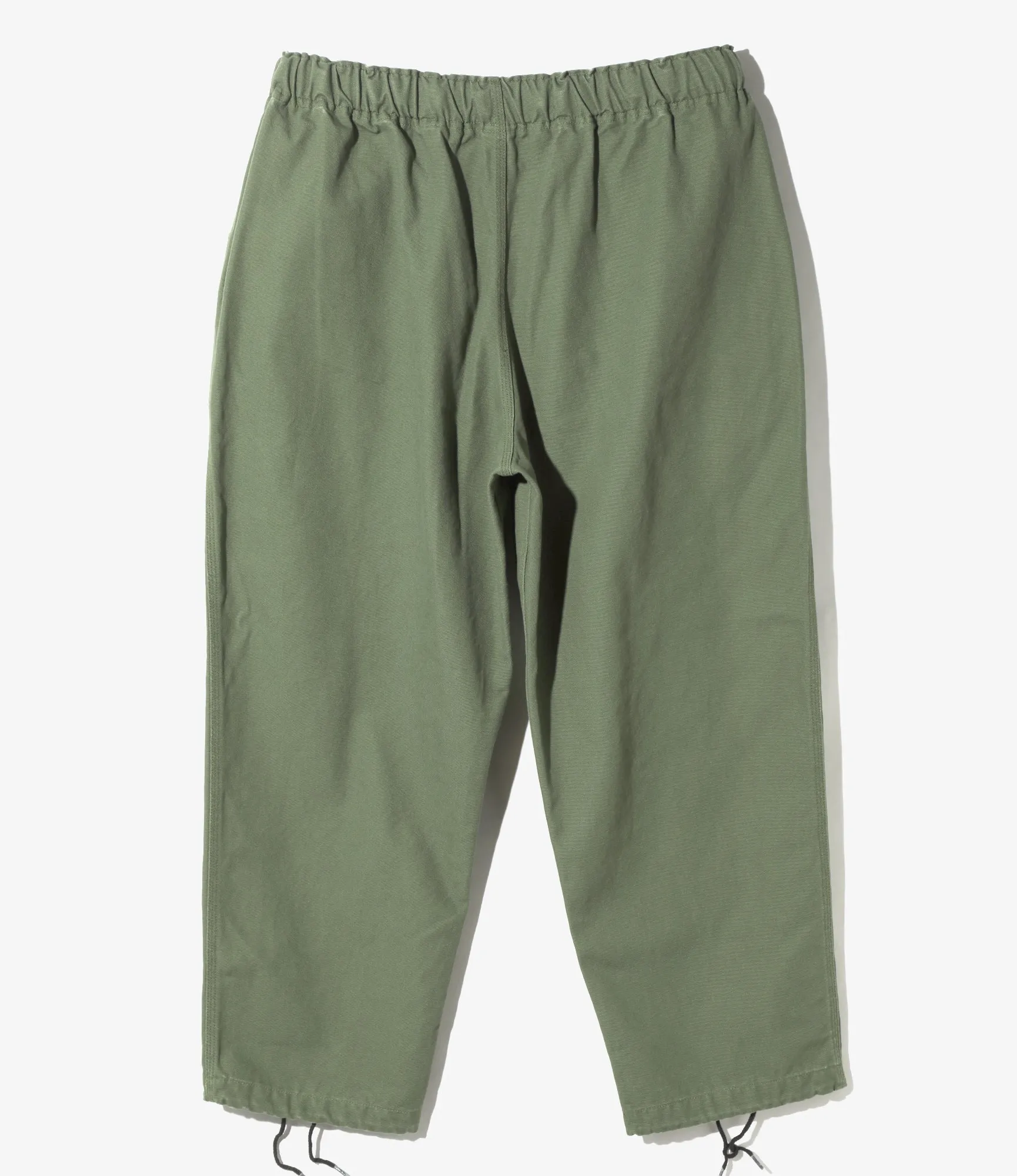 Belted Centre Seam Pant – Moss Green 11.5oz Canvas