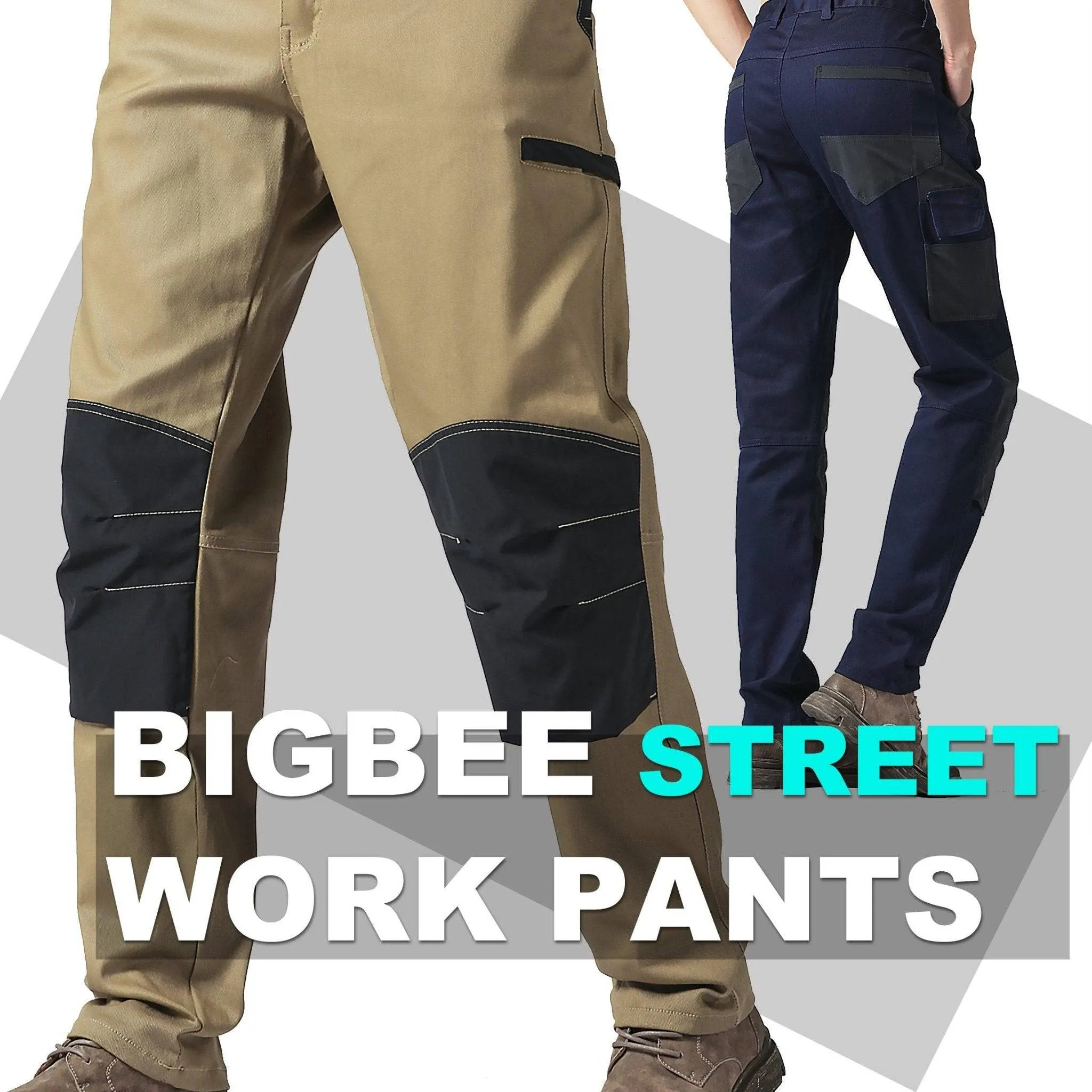 Big Bee STREET Work Pants, Knee Pocket