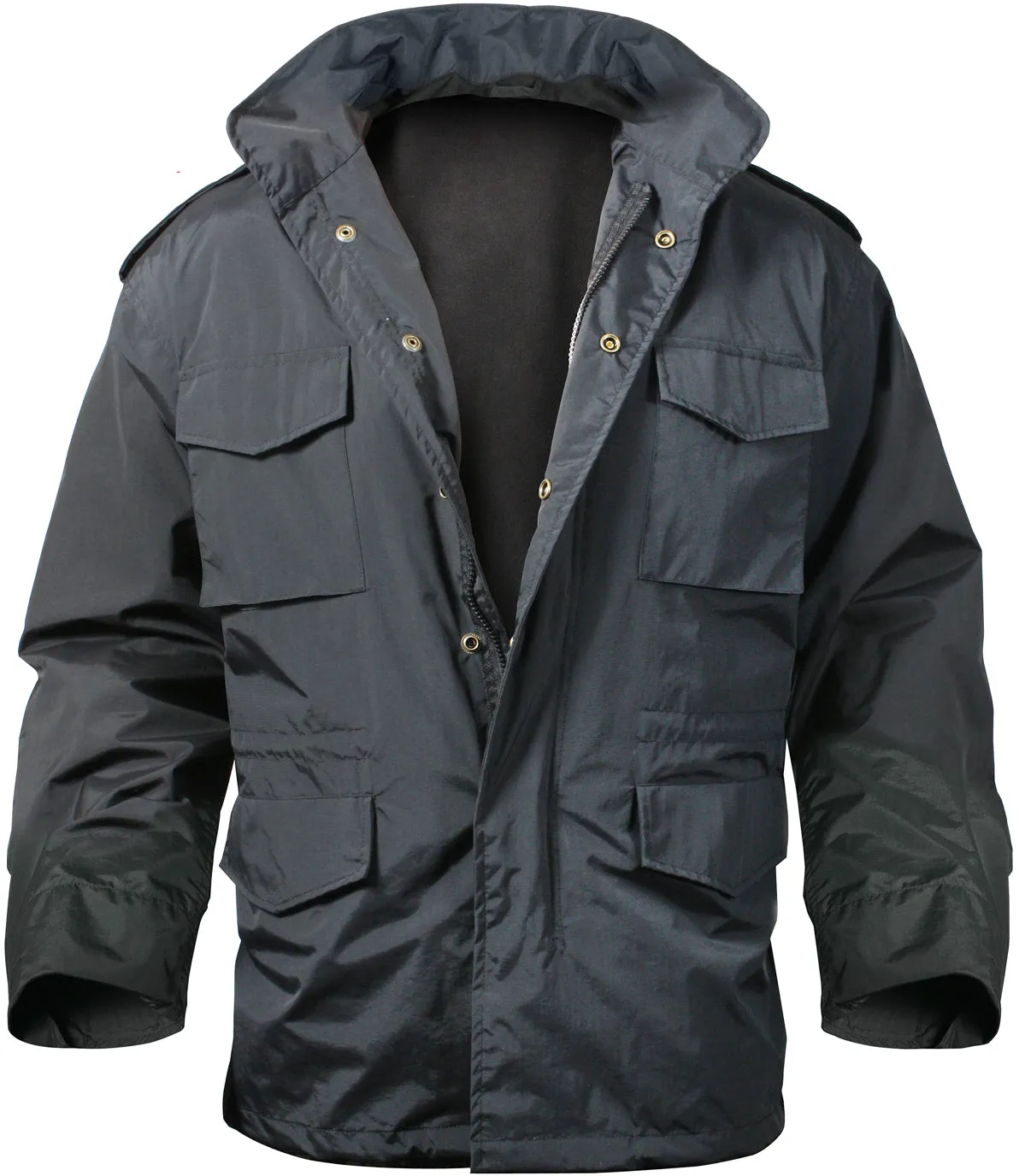 Black - Water Resistant M-65 Storm Jacket