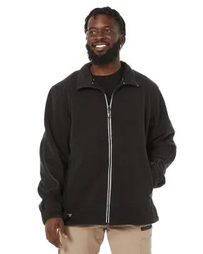 Bonded Micro Fleece Jacket - Black