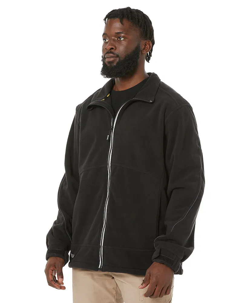 Bonded Micro Fleece Jacket - Black