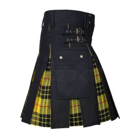 Box Pleated Hybrid Tartan Macleod of Lewis Utility Kilt