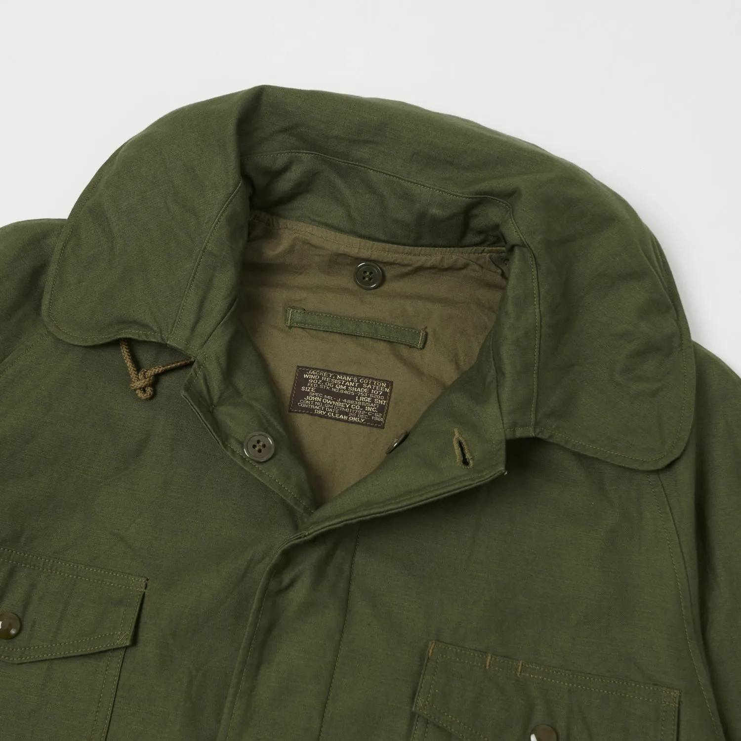 Buzz Rickson's Wind Resistant Field Jacket - Olive Drab