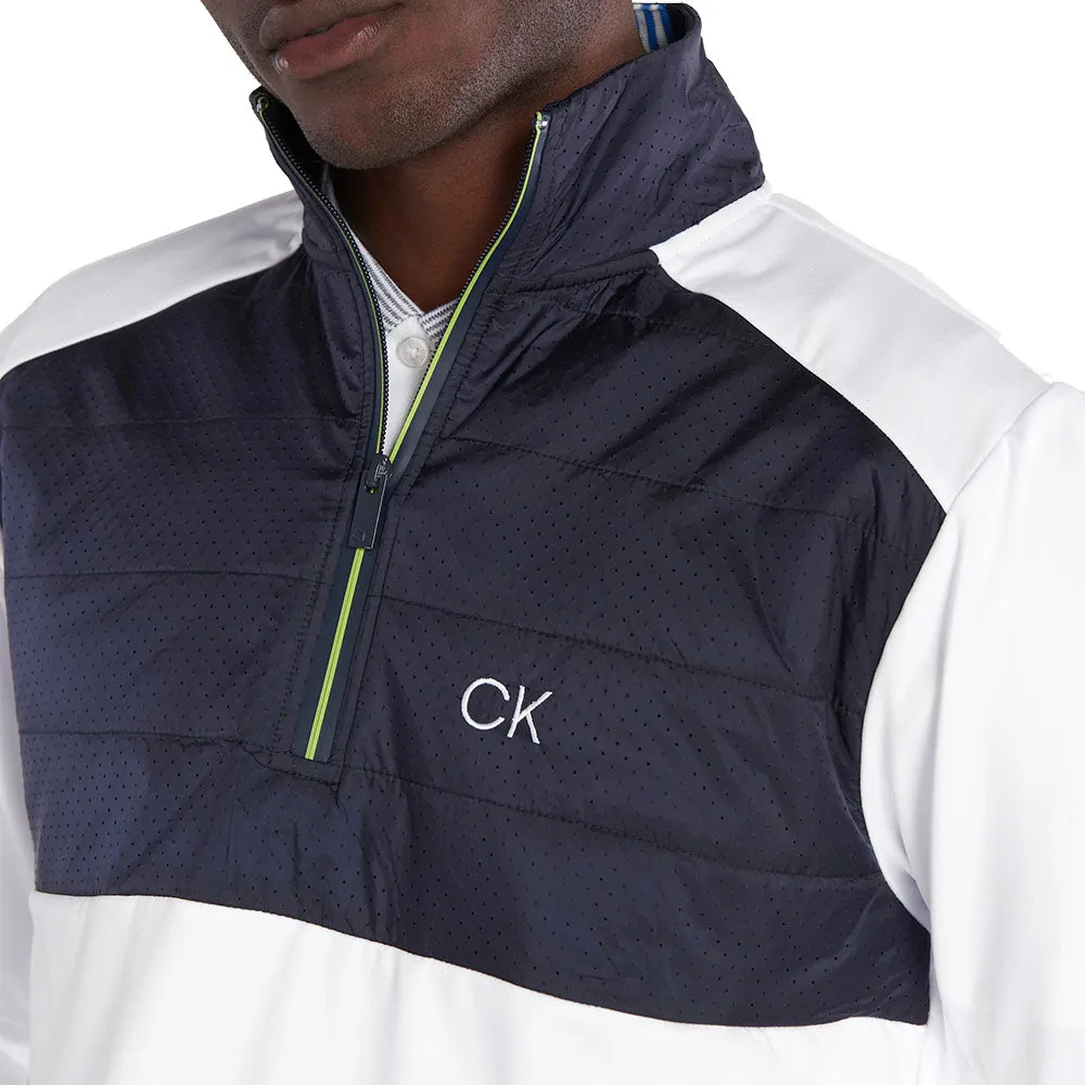 Calvin Klein Forest Lake Half Zip Jacket - White