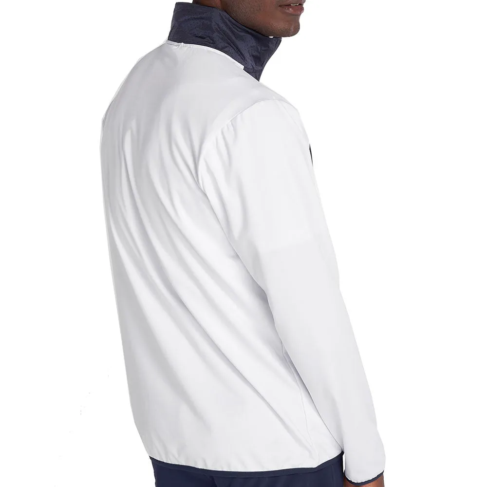 Calvin Klein Forest Lake Half Zip Jacket - White