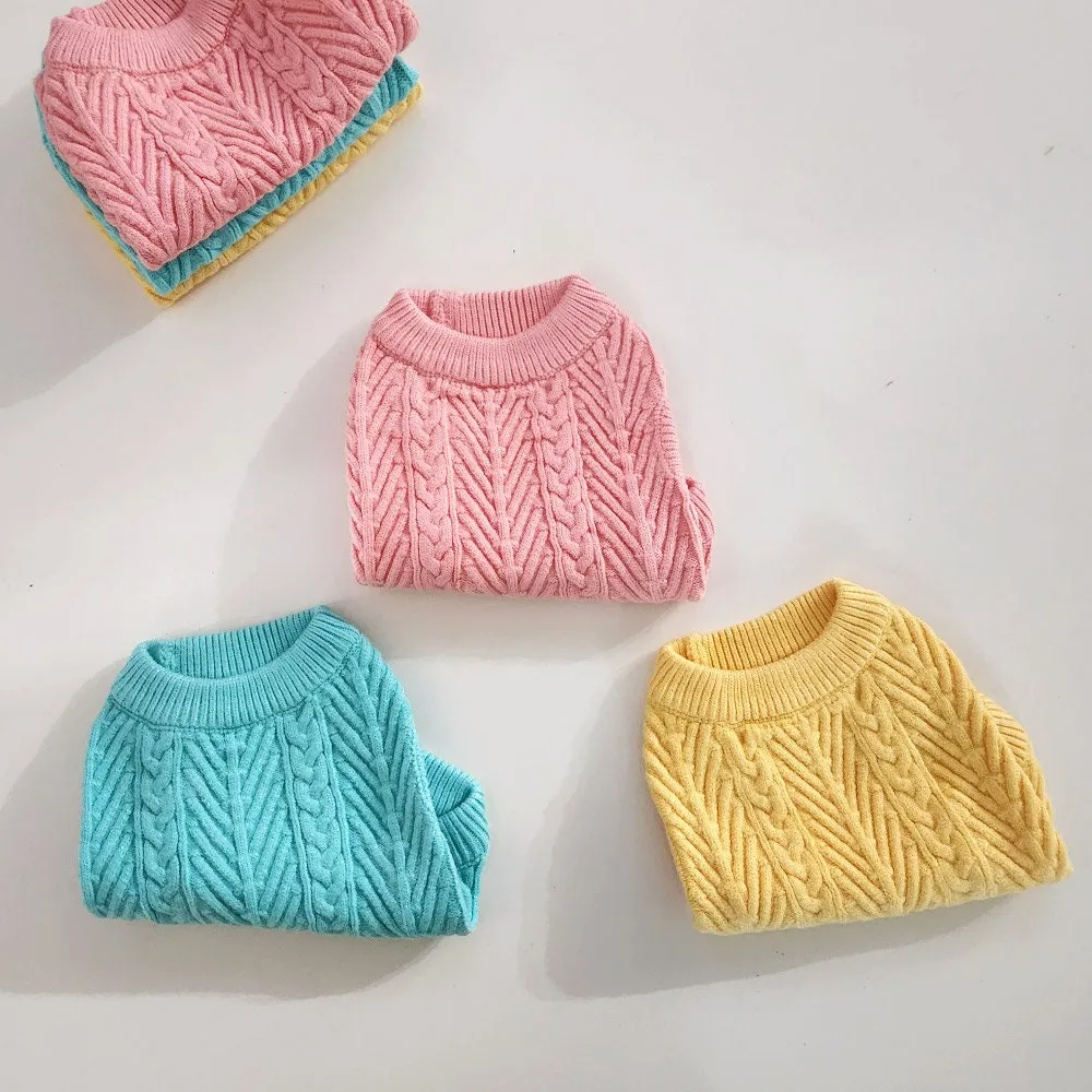 Candy Round Cable Knit Vest