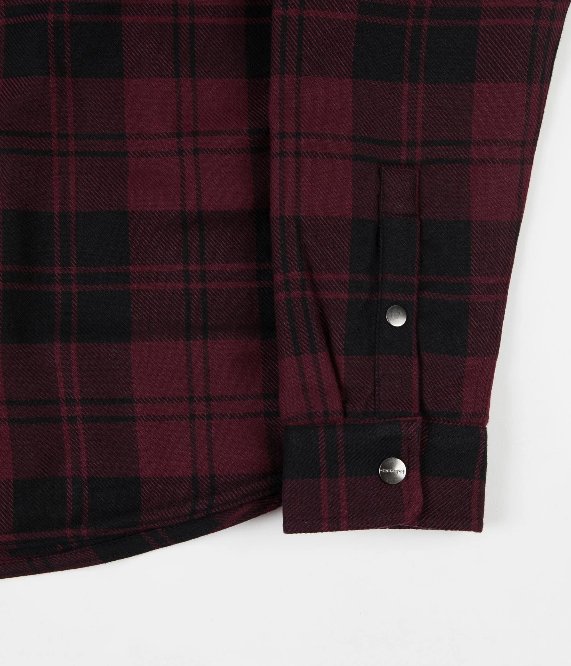 Carhartt Pulford Check Shirt Jacket - Merlot