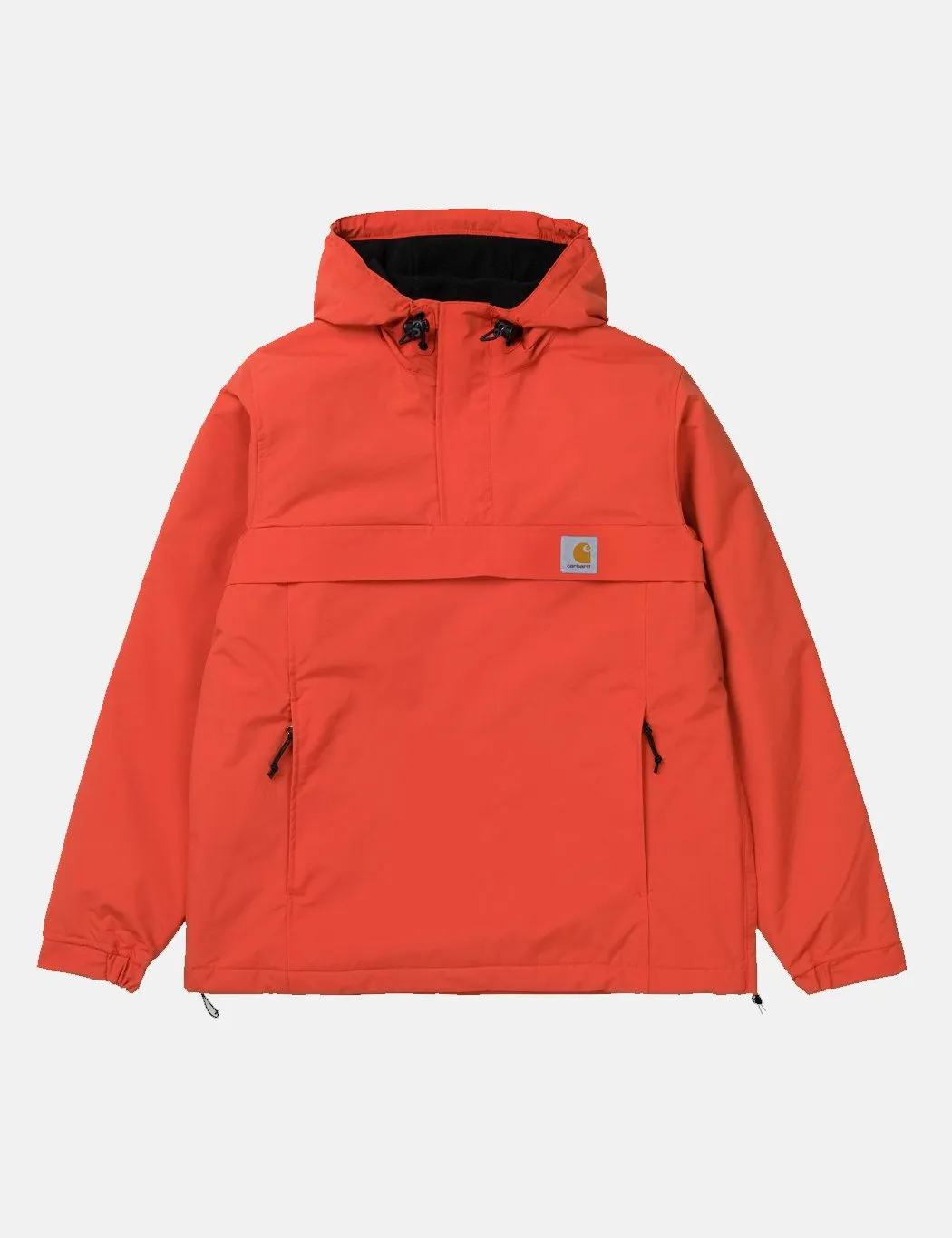 Carhartt-WIP Nimbus Half-Zip Jacket (Fleece Lined) - Persimmon Orange