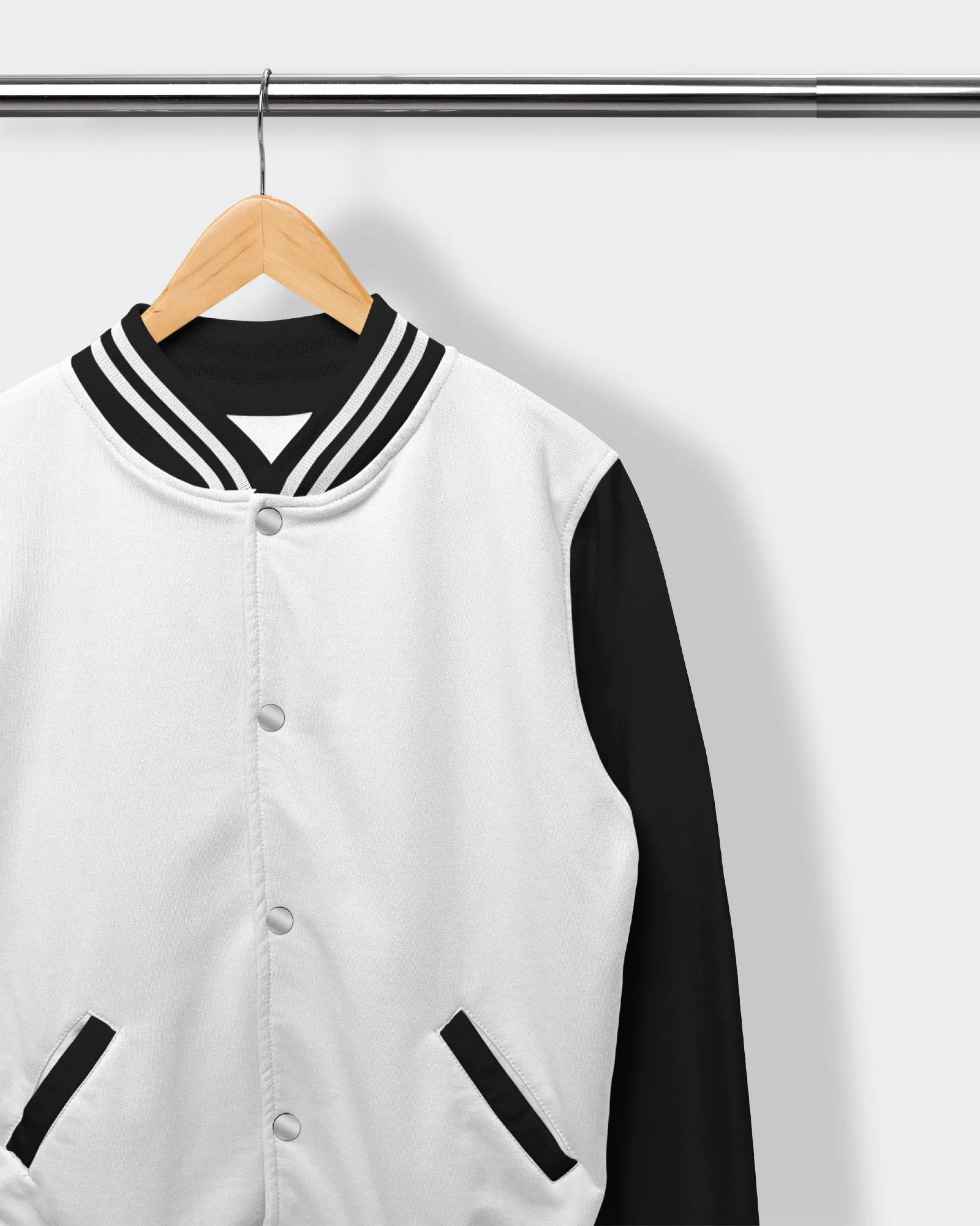 Champion Varsity Jacket: Panda Chic