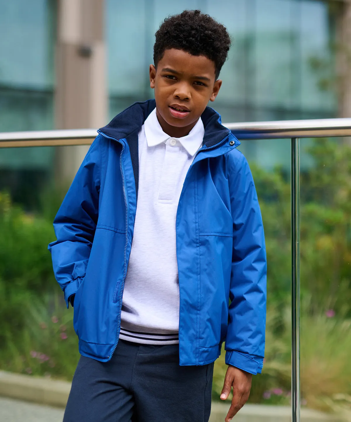 Classic Red/Navy - Kids Dover jacket