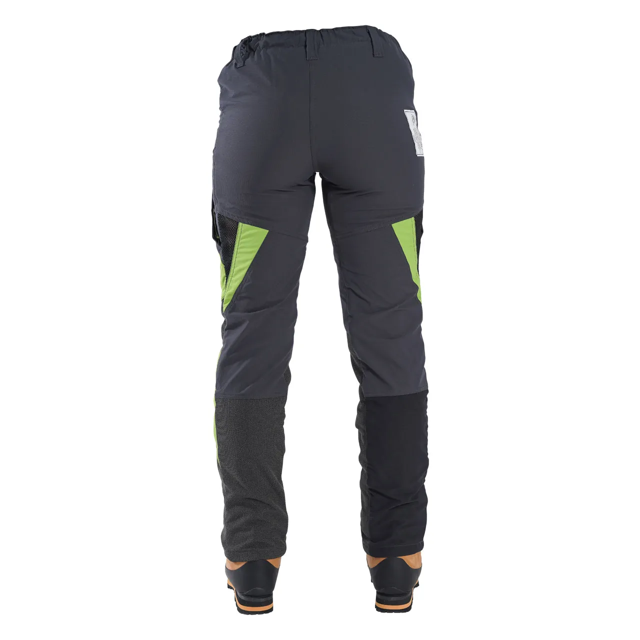 Clogger Zero Gen2 Light and Cool Women's Chainsaw Protective Pants - Grey/Green