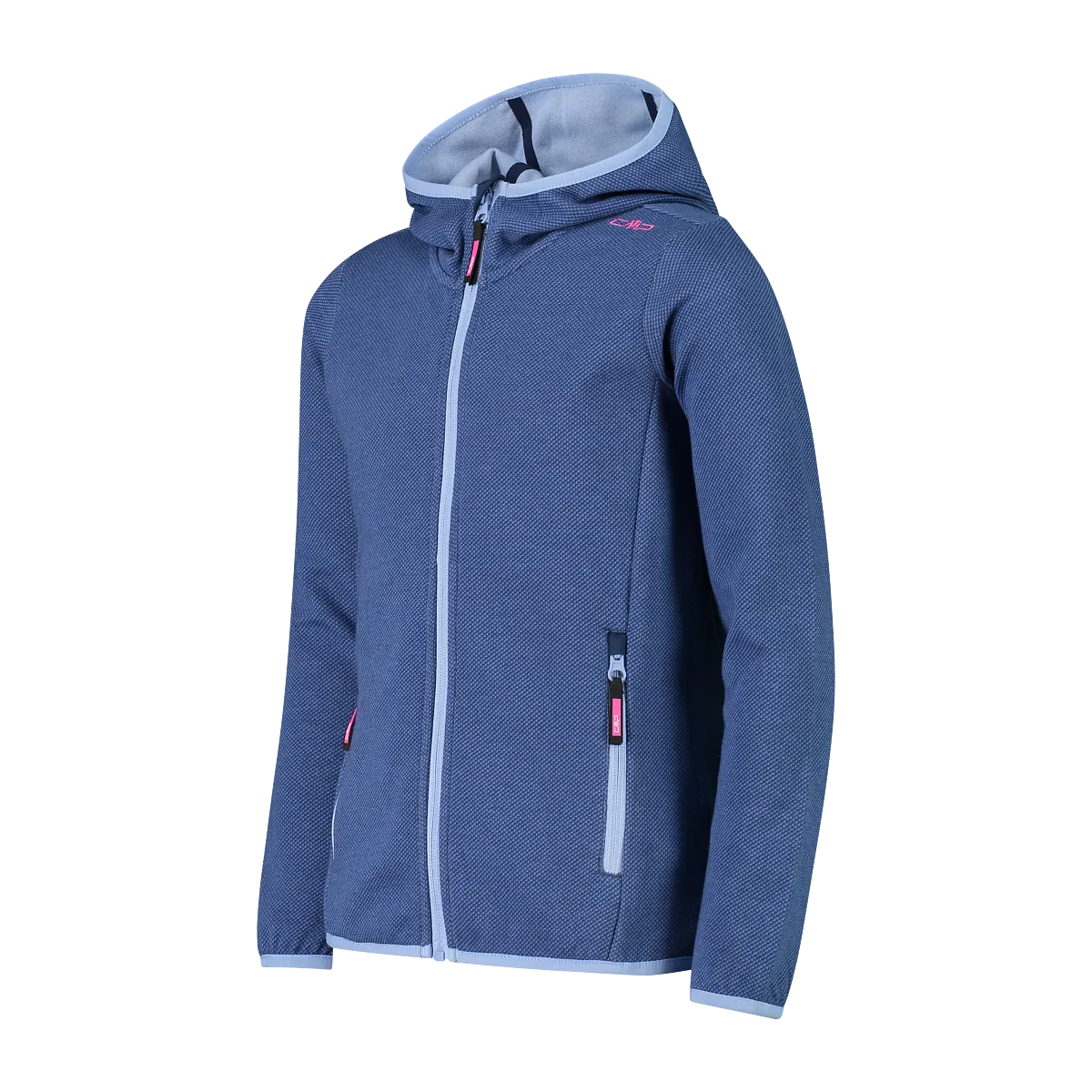 CMP Girls Fix Hood Jacket Blue