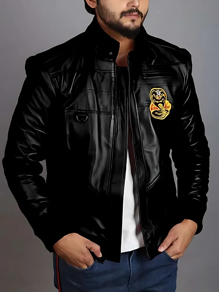 Cobra Kai Johnny Lawrence Real Leather Jacket