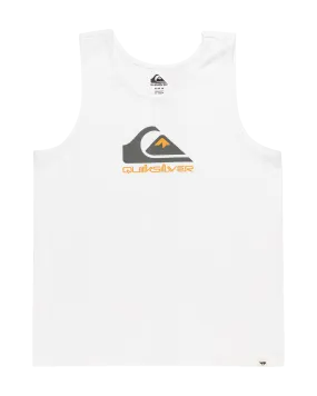 Comp Logo Vest in White