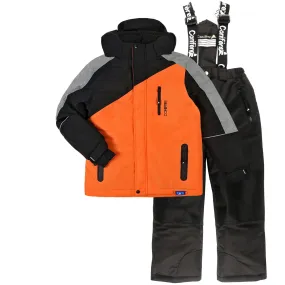 Conifere Flash Orange Kids Snowsuit - (Size 14)