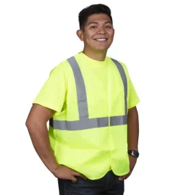 Cordova V211P Type-R Class 2 General Purpose Safety Vest, 1 Each