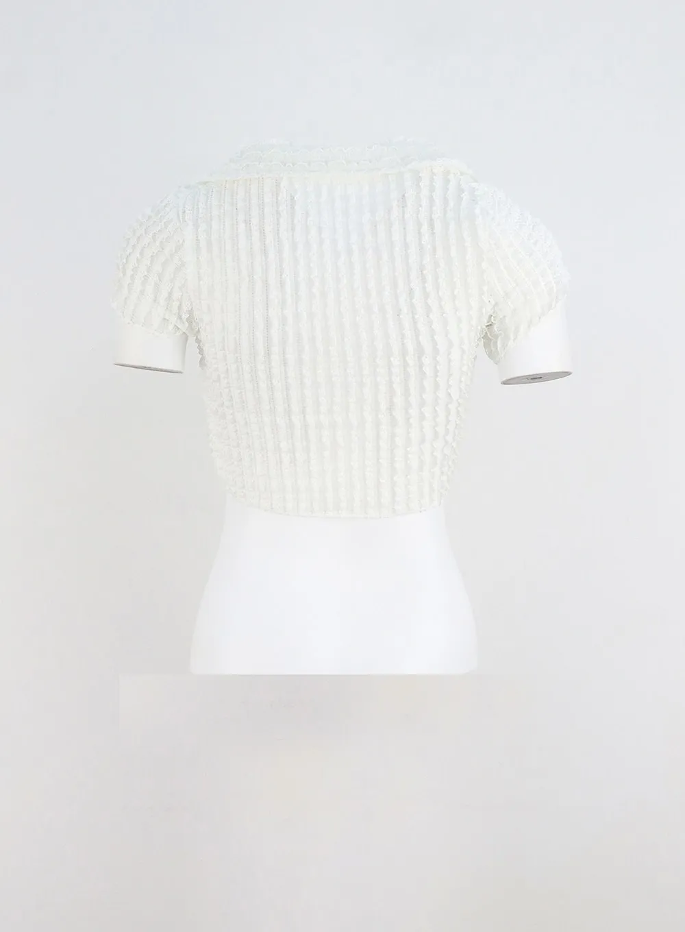 Cropped Mesh Top IU312