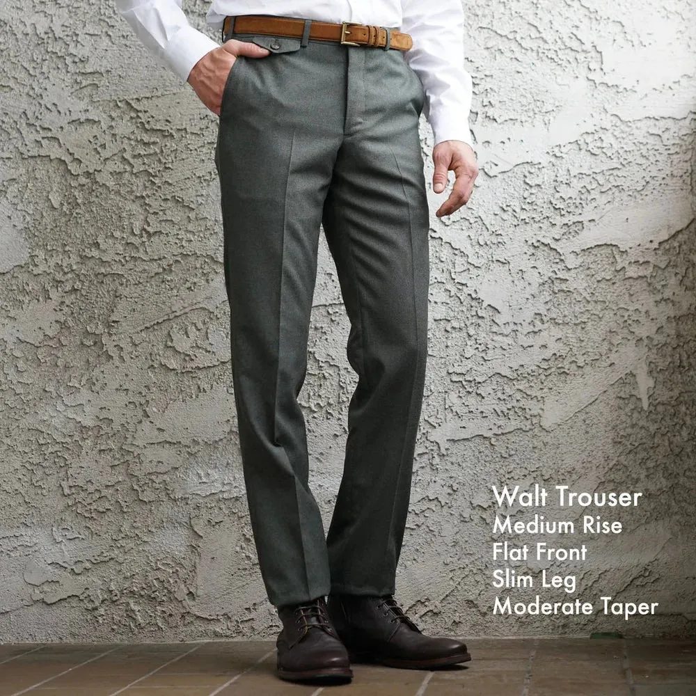 Custom Trousers in Olive 11oz Japanese Jungle Cloth