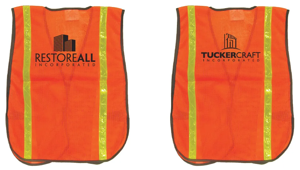 Custom Vest Order - RestoreAll Inc.