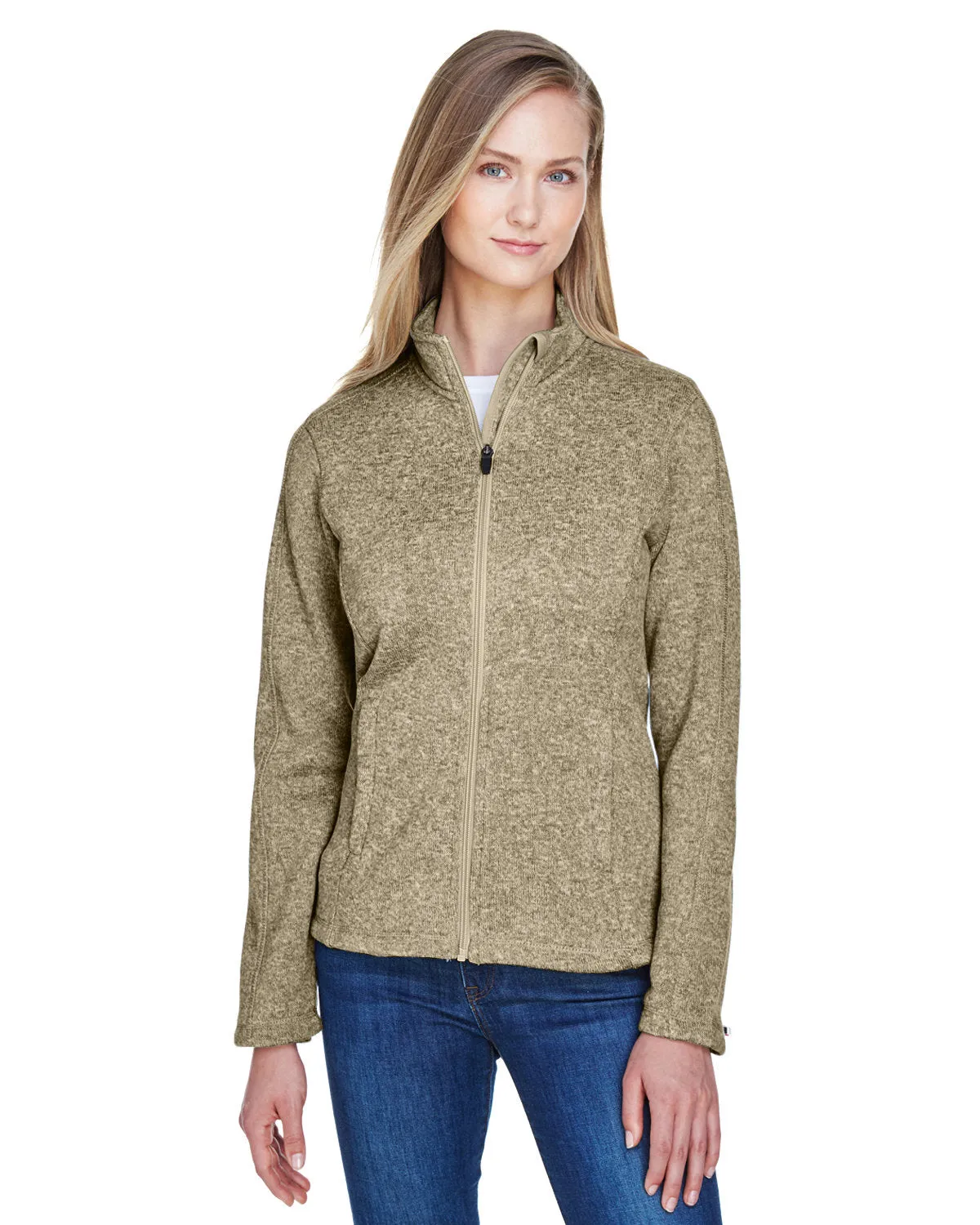 Devon & Jones Ladies' Bristol Full-Zip Sweater Fleece Jacket DG793W