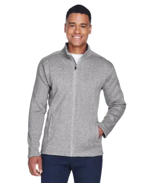 Devon & Jones Men's Bristol Full-Zip Sweater Fleece Jacket DG793