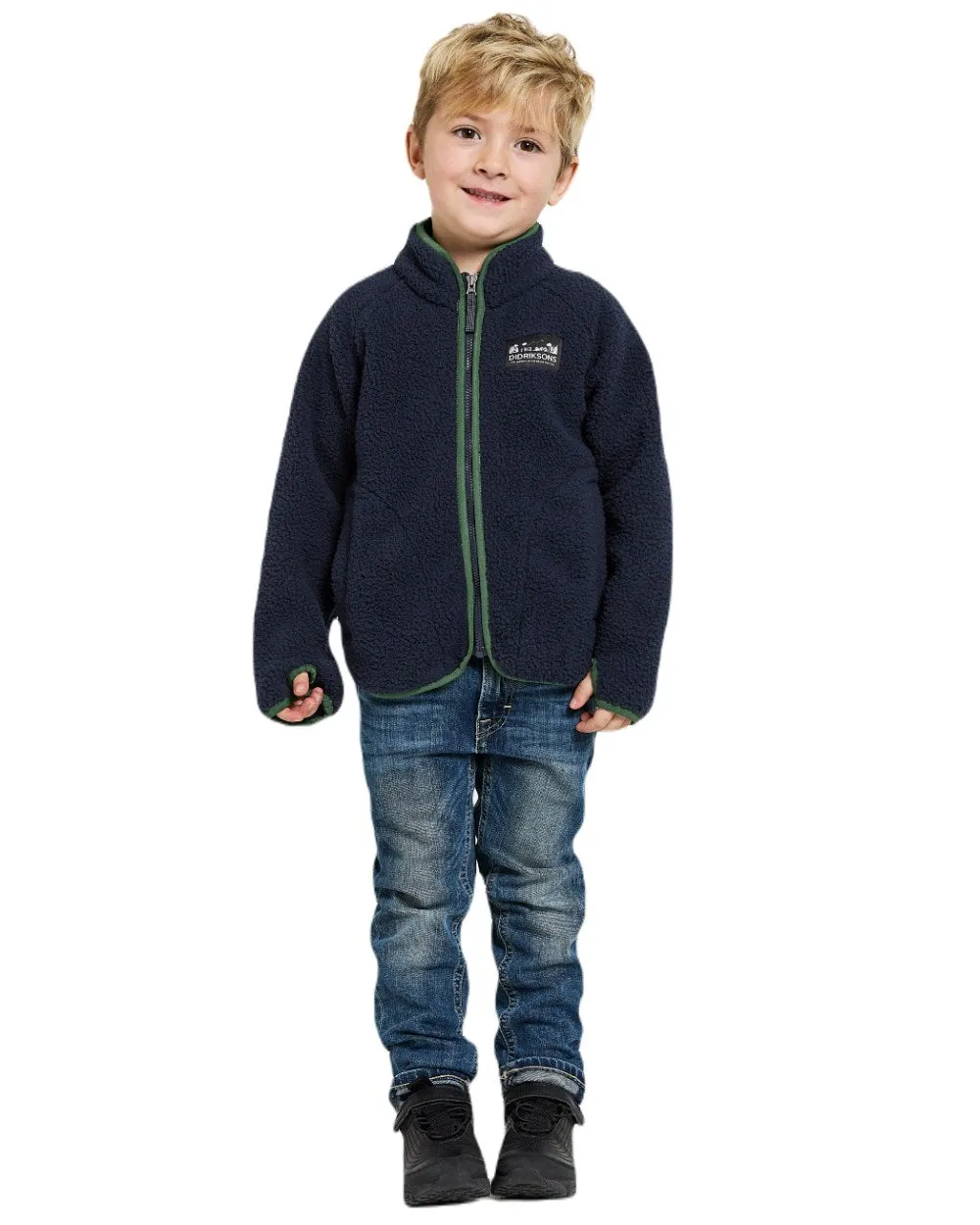 Didriksons Childrens Gibbs Full Zip Jacket 2