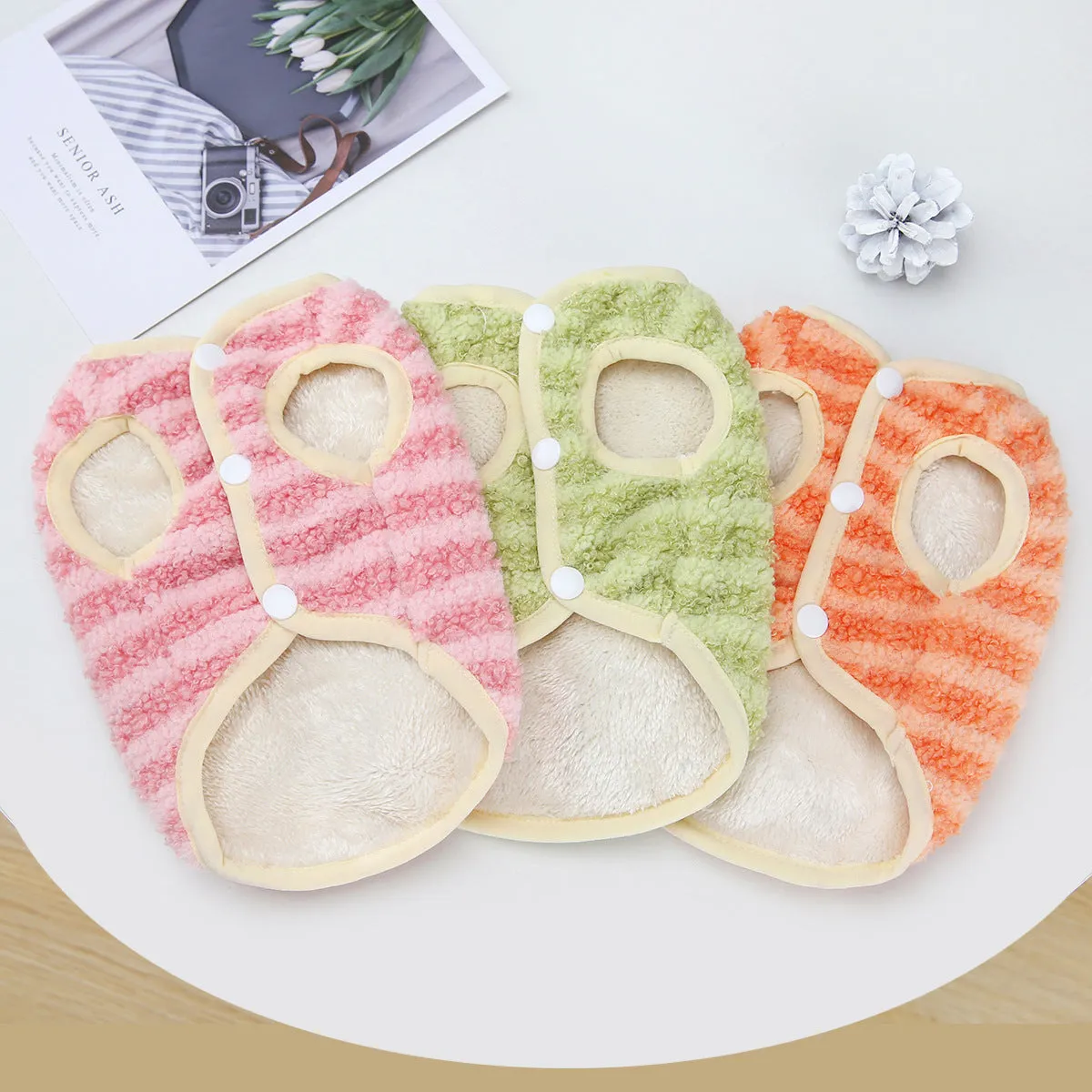 Dog Clothes Puppy Fleece Vest Pet Clothing