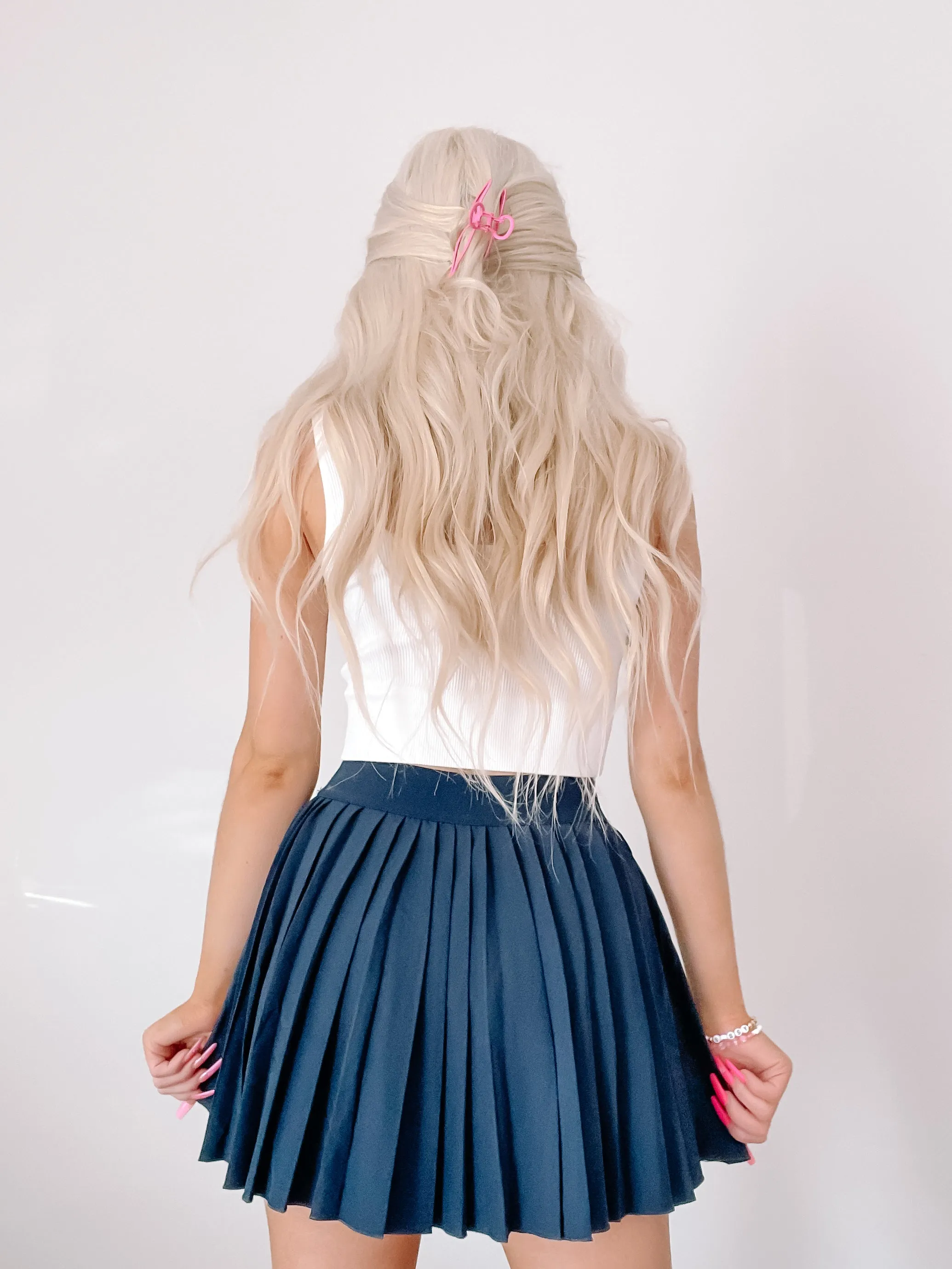 Drop Shot Skirt | Navy Blue